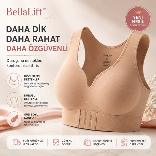 BellaLift™ Dik Duruş Destekleyici Toparlayıcı Sütyen