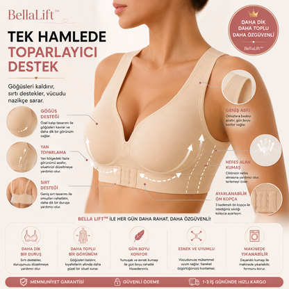 BellaLift™ Dik Duruş Destekleyici Toparlayıcı Sütyen