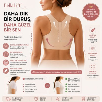 BellaLift™ Dik Duruş Destekleyici Toparlayıcı Sütyen